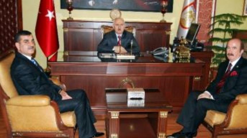 Demirgil&rsquo;den, Sivas Valisi Barut&rsquo;a Ziyaret