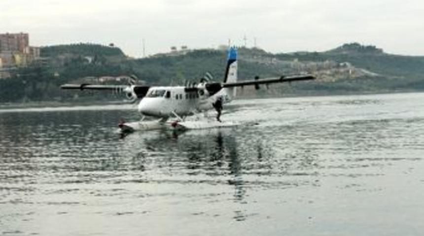 Deniz U&ccedil;ağı Rotasını Bandırma&rsquo;ya Da &Ccedil;evirdi