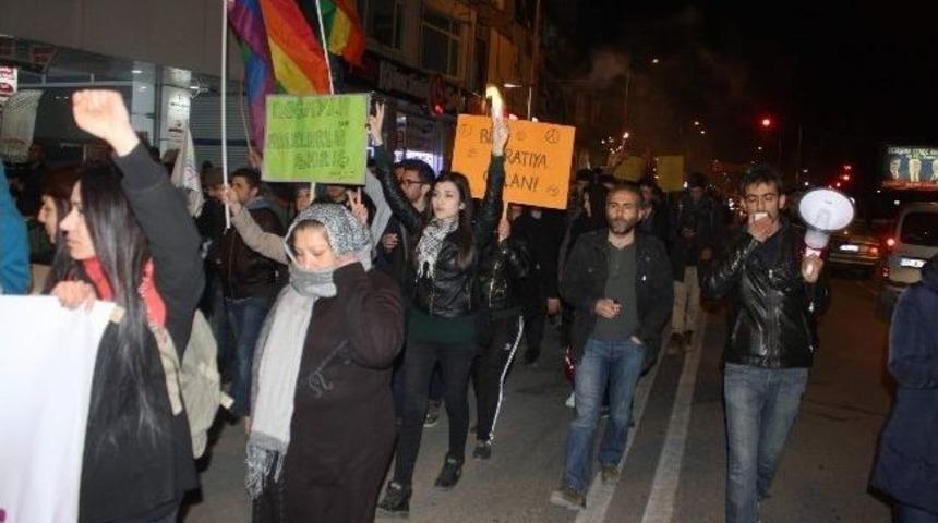 Gaziantep&rsquo;te Berkin Ve Hevsel Bah&ccedil;eleri Protestosu