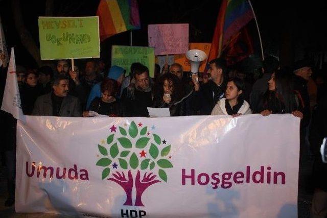 Gaziantep’te Berkin Ve Hevsel Bahçeleri Protestosu