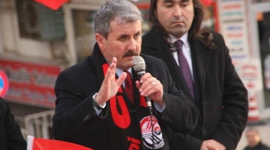 Bbp Genel Başkanı Mustafa Destici: