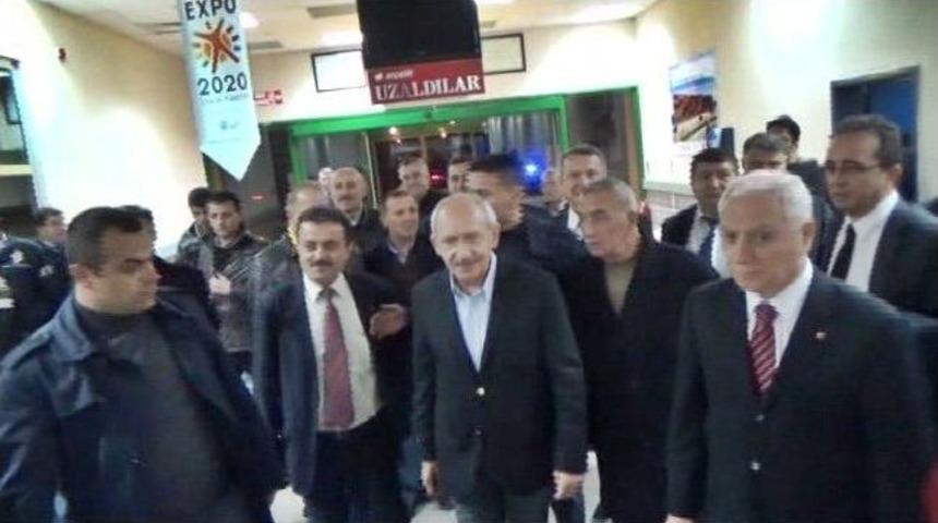 Chp Genel Başkanı Kılı&ccedil;daroğlu&rsquo;na Saltukova&rsquo;da Yoğun Uğurlama
