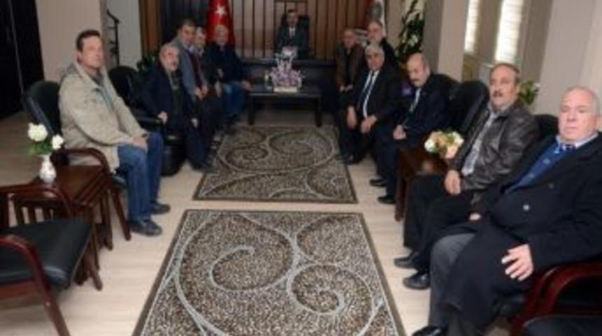 Mahalle Muhtarlarından Kırklareli İl Emniyet M&uuml;d&uuml;r&uuml; Akay&rsquo;a Ziyaret
