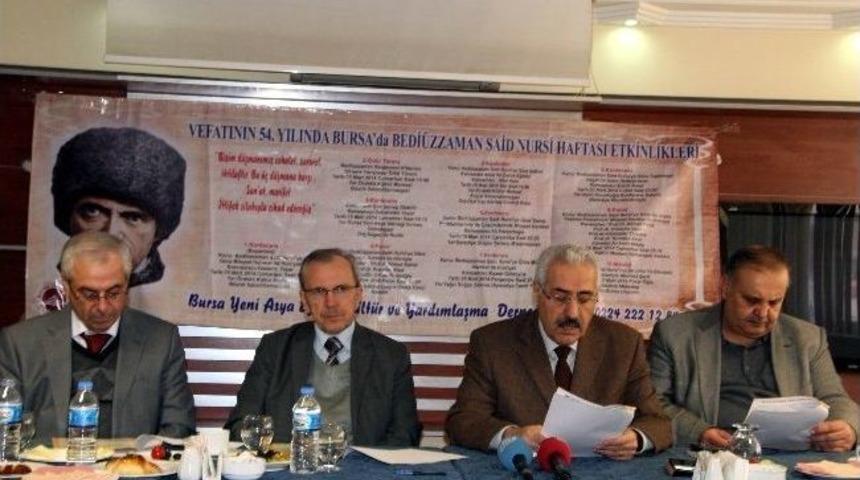 Said Nursi Bursa'da Anılacak
