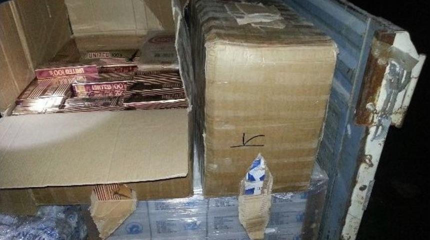 Kayseri'de 50 Bin Ka&ccedil;ak Sigara Ele Ge&ccedil;irildi