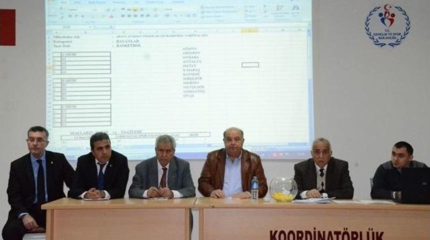 Adana&rsquo;da Anadolu Yıldızlar Ligi Basketbol M&uuml;sabakaları