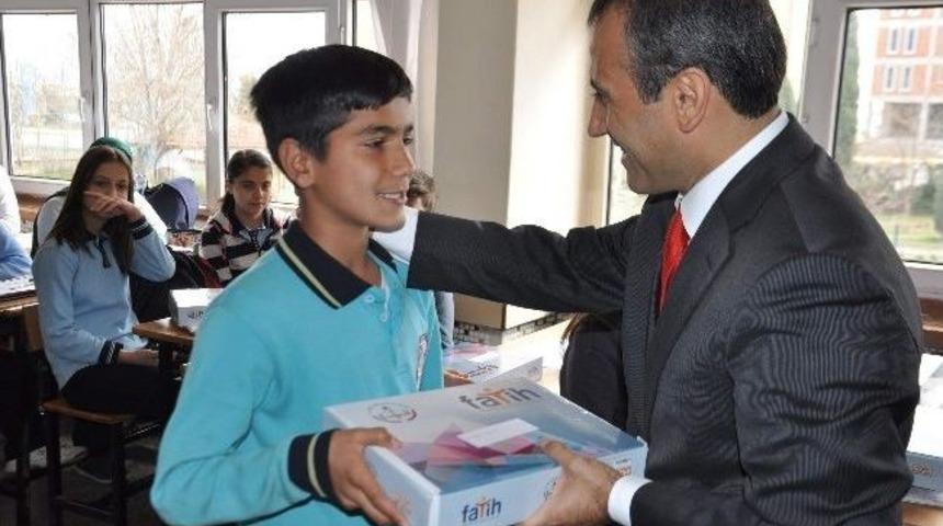 Seydişehir&rsquo;de Tablet Bilgisayarlar Dağıtıldı