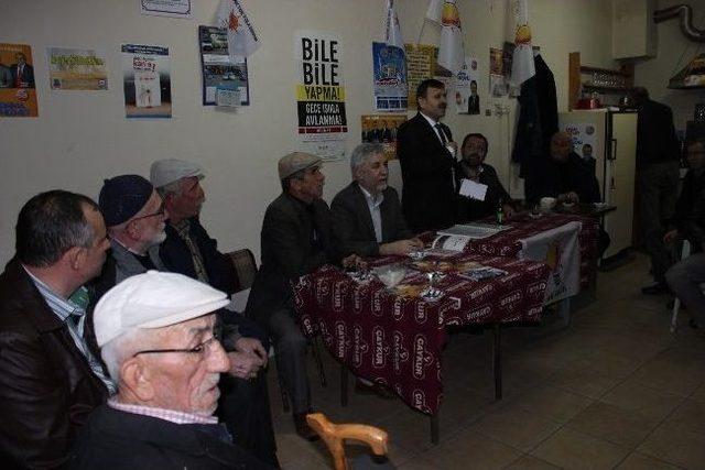 Ramazan Aydemir Se&ccedil;im &Ccedil;alışmalarını S&uuml;rd&uuml;r&uuml;yor 1