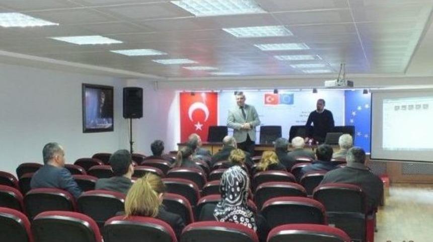 &Ccedil;aycuma&rsquo;da &Uuml;reticilere Tarımsal Bilgilendirme