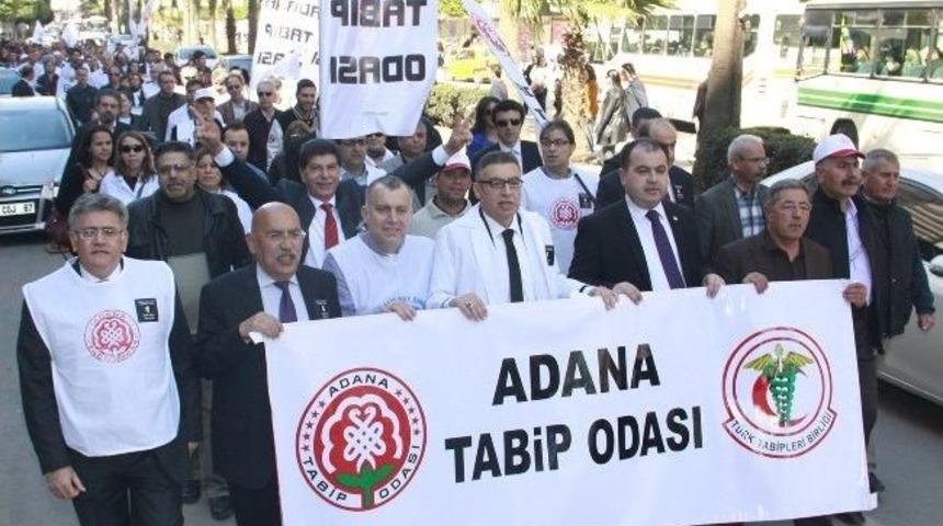 Sağlık &Ccedil;alışanları Grevde