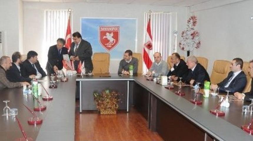 Tff Kul&uuml;p Lisans Kurulu Başkanı, Samsunspor&rsquo;u Ziyaret Etti