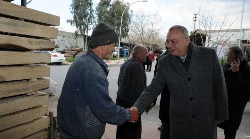 Sanayicilerden Başkan Erg&uuml;n&rsquo;e Hizmet Teşekk&uuml;r&uuml;