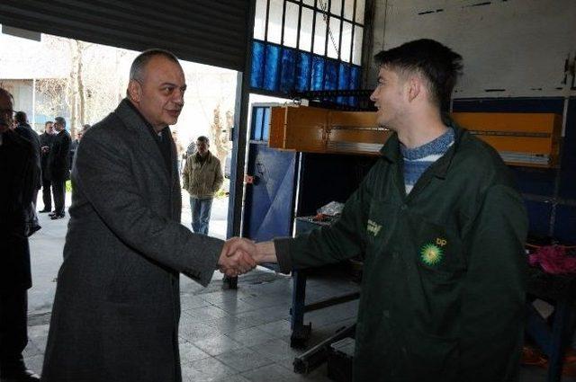 Sanayicilerden Başkan Erg&uuml;n&rsquo;e Hizmet Teşekk&uuml;r&uuml; 1