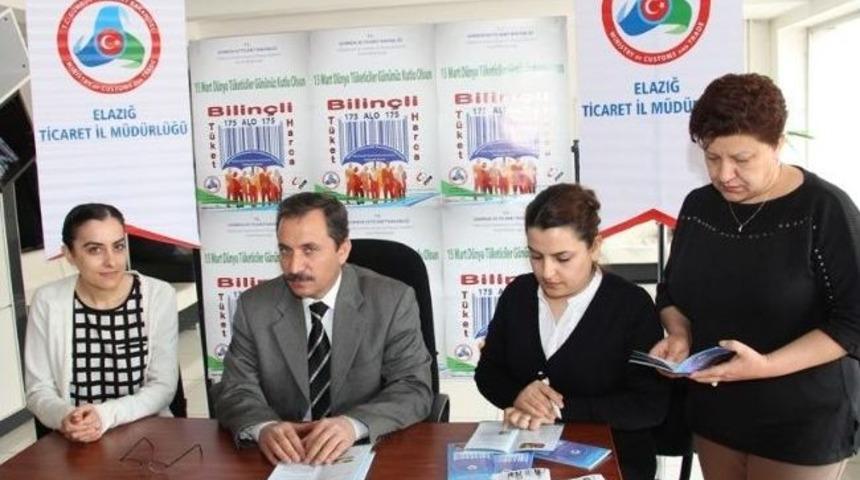 Elazığ Ticaret İl M&uuml;d&uuml;rl&uuml;ğ&uuml;, T&uuml;keticileri Uyardı