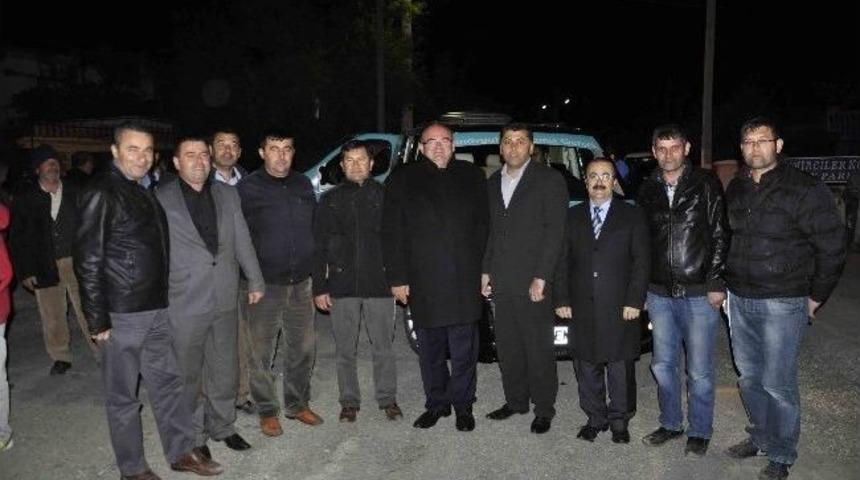 Ak Parti Adayı Barut&rsquo;tan K&ouml;y Ziyaretlerini S&uuml;rd&uuml;r&uuml;yor