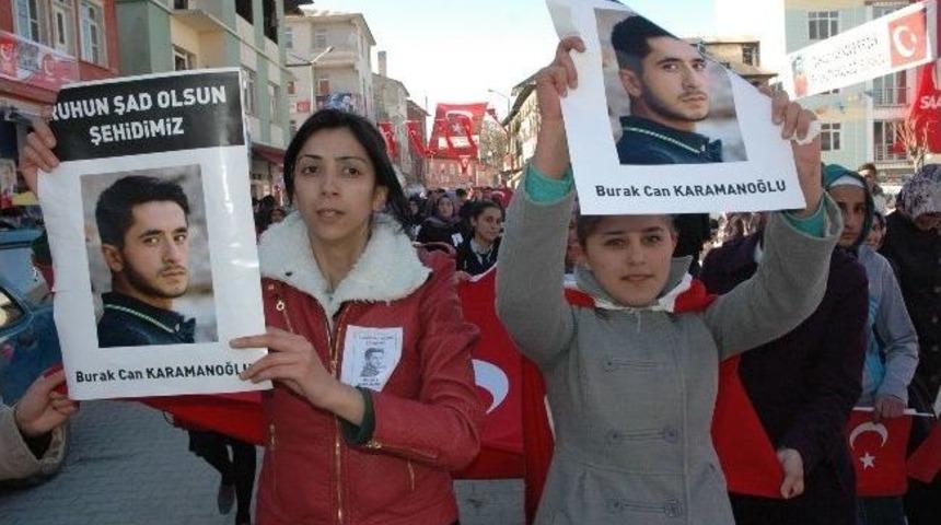 Alucra'da Burak Can İ&ccedil;in &Ouml;ğrencilerden Y&uuml;r&uuml;y&uuml;ş