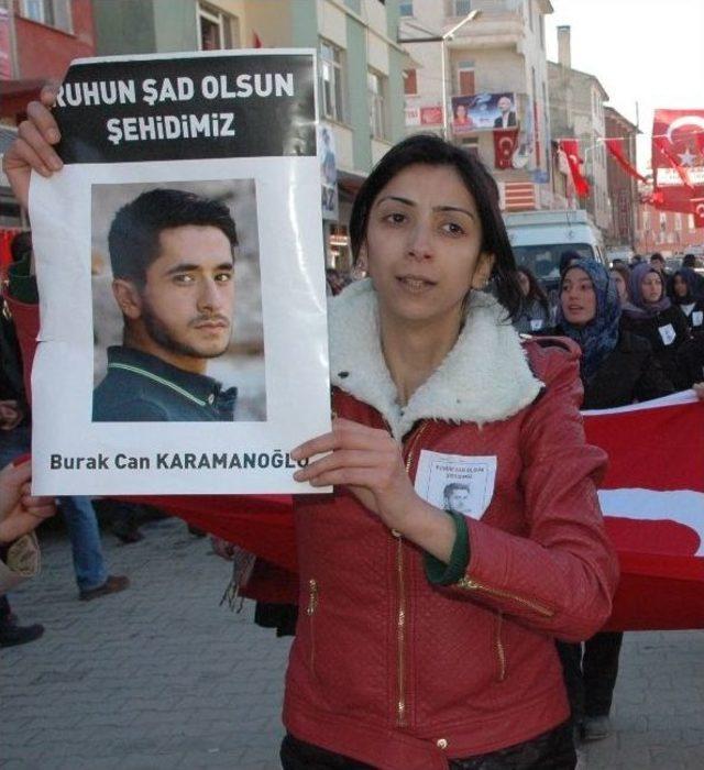 Alucra da Burak Can İ&ccedil;in &Ouml;ğrencilerden Y&uuml;r&uuml;y&uuml;ş 1