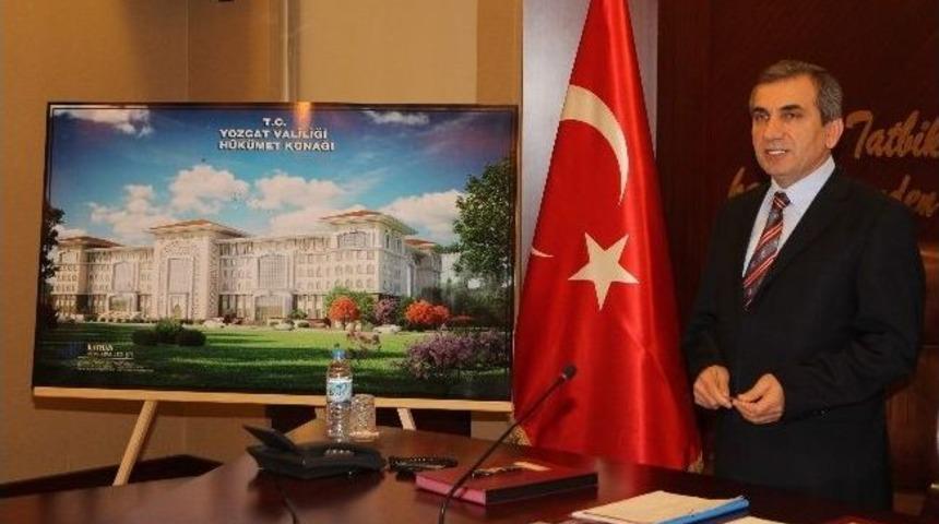 Yozgat&rsquo;ta B&uuml;nyesinde 14 Kurumu Bulunduracak Yeni H&uuml;k&uuml;met Konağı'nın Yapım İmzaları Atıldı