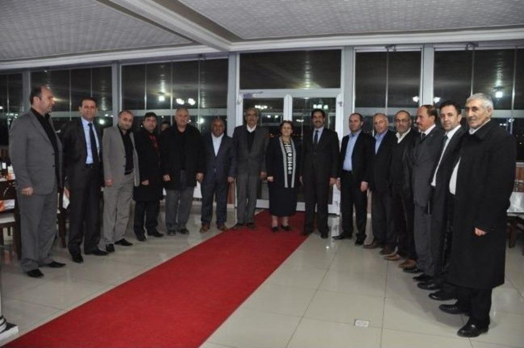 Başkan Yaman Veda Yemeği Verdi