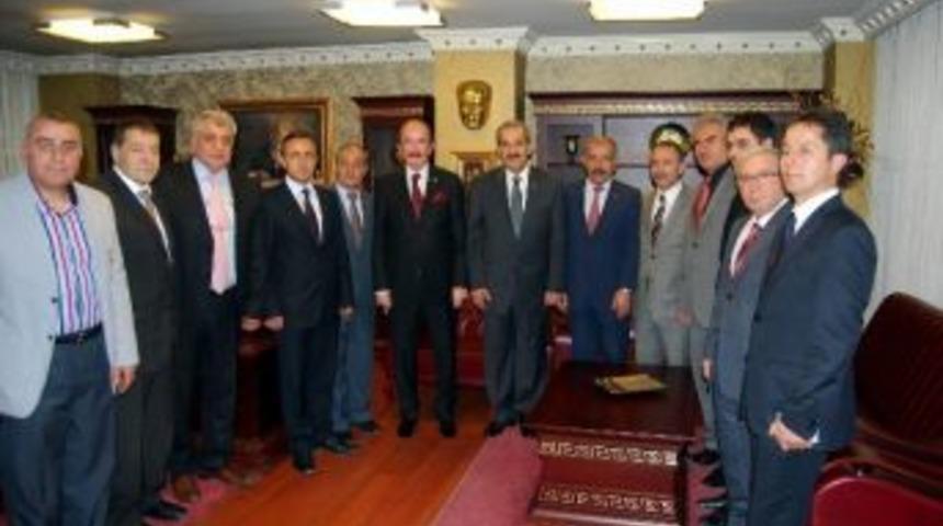 Başkan &Uuml;rg&uuml;p&rsquo;den, Sekkk Başkanı Demirgil&rsquo;e Ziyaret