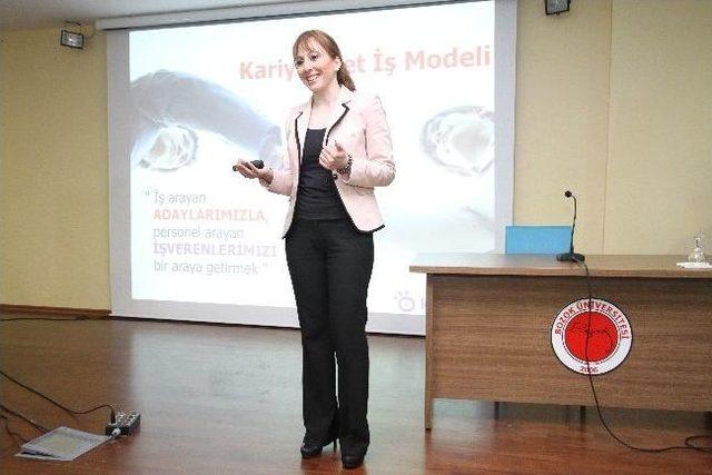 Bozok Üniversitesinden Öğrencilerine Kariyer Eğitimi Verildi 1