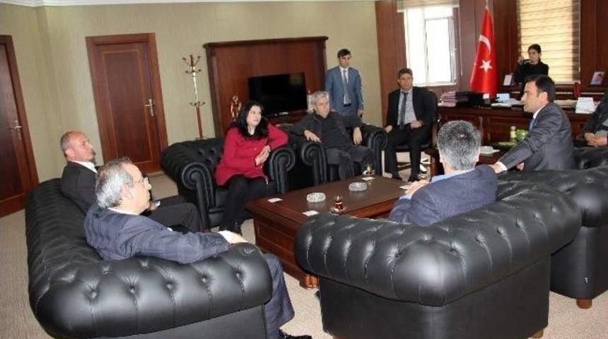 Bdp&rsquo;den Yy&uuml; Rekt&ouml;r&uuml; Battal&rsquo;a Ziyaret
