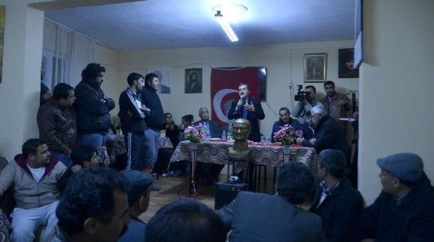 Ata&ccedil;&rsquo;tan Romanlar Derneği'ne Ziyaret