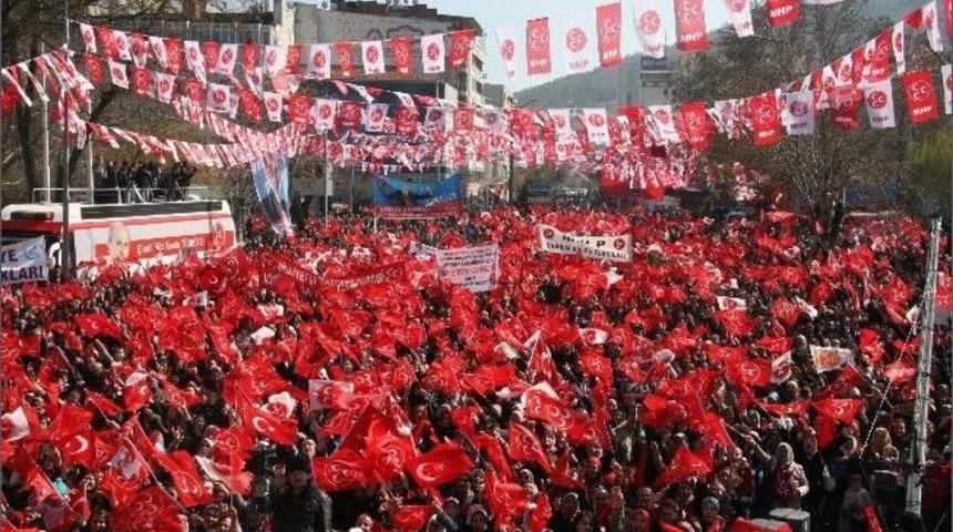 Mhp Lideri Bah&ccedil;eli Afyonkarahisar&rsquo;da