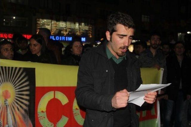 C&ouml;der &Uuml;yesi &Ouml;ğrenciler Meşaleli Y&uuml;r&uuml;y&uuml;ş D&uuml;zenledi 1