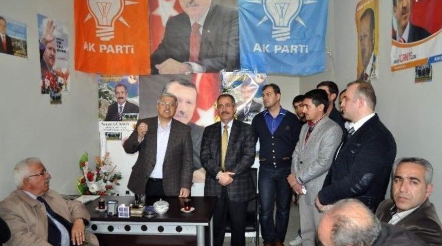 Ak Parti Bitlis Milletvekili Vedat Demir&ouml;z, Necati G&uuml;rsoy&rsquo;u Ziyaret Etti