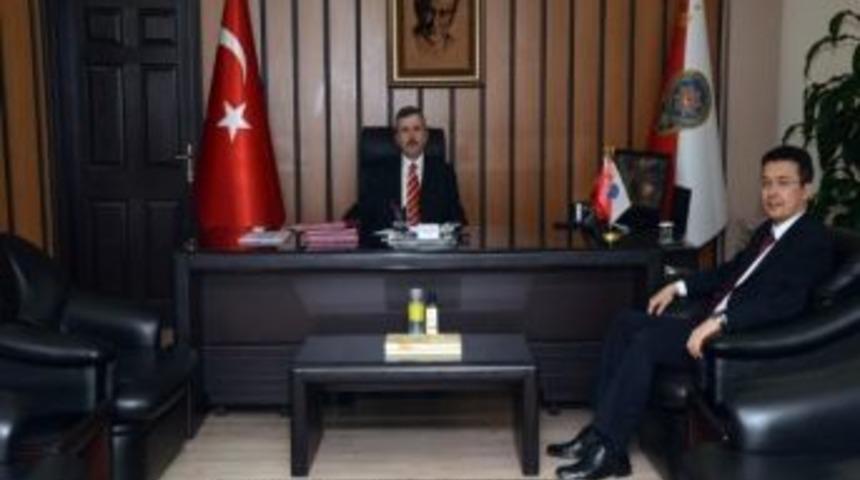 Babaeski Kaymakamı Alkan&rsquo;dan İl Emniyet M&uuml;d&uuml;r&uuml; Akay&rsquo;a Ziyaret