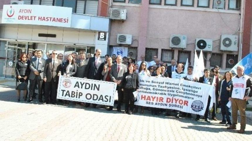 Sağlık &Ccedil;alışanları Tıp Bayramı&rsquo;nda 10 Acil Taleplerini A&ccedil;ıkladı