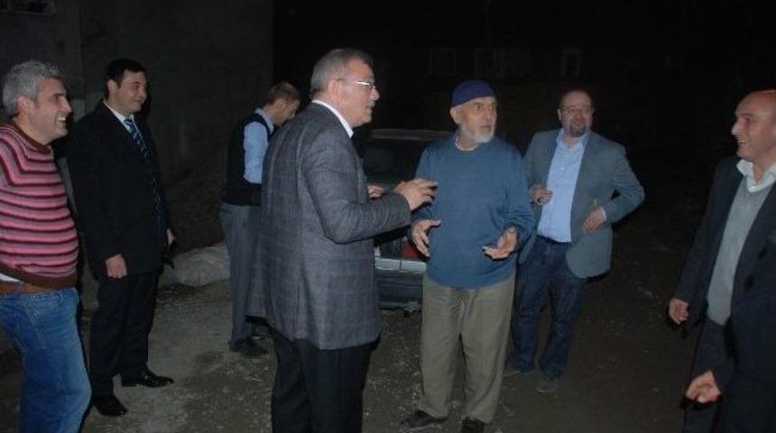 G&uuml;lşen Yol &Ccedil;alışmalarını Denetledi