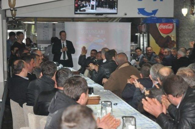 Okan Yanmaz, Sanayici Esnafına Projelerini Tanıttı 2