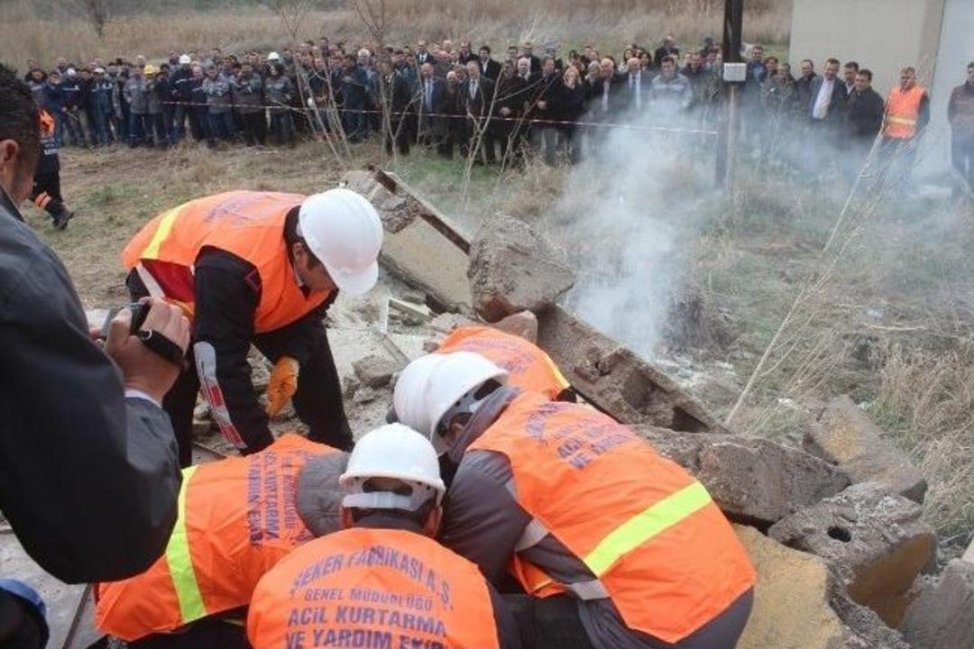 Kayseri Şeker, Arama Kurtarma Ekibi Oluşturdu