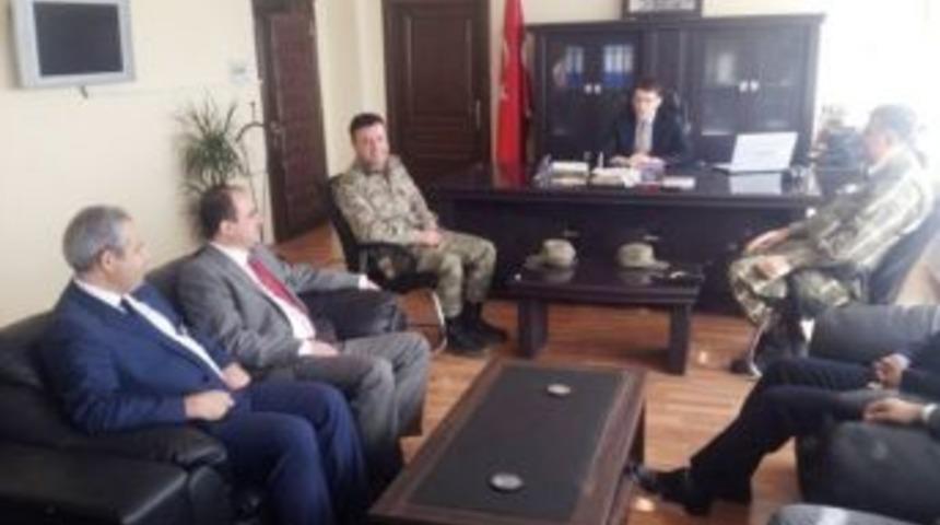 Khb Genel Sekreteri Uygun'dan Kaymakam Efendioğlu'na Ziyaret