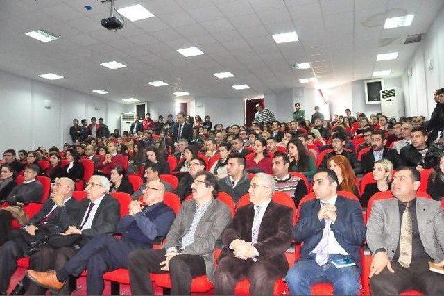 Namık Kemal Üniversitesi’nde Tarımsal Araştırmalar Ve Türkiye Ekonomisine Katkıları Konulu Konferans Düzenlendi