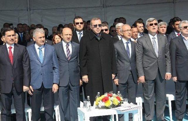 Başbakan Erdoğan, İzmit K&ouml;rfez K&ouml;pr&uuml;s&uuml; Ayağı Keson Batırma T&ouml;renine Katıldı 1