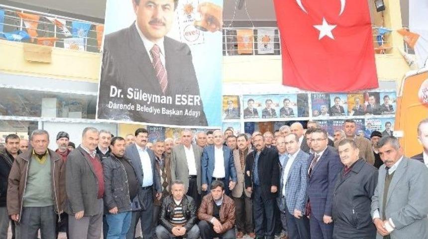 M&uuml;cahit Fındıklı, Darende'de Se&ccedil;im &Ccedil;alışması Yaptı