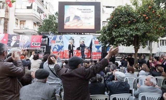 Chp Adayı Uysal, Sinan Ve Zerdalilik Mahalleri Sakinleri İle Buluştu