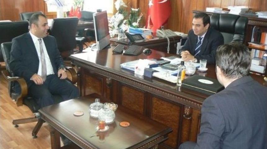 İmo Y&ouml;netiminden &Ccedil;evre Şehircilik Ve Karayolları B&ouml;lge M&uuml;d&uuml;rl&uuml;ğ&uuml;ne Ziyaret