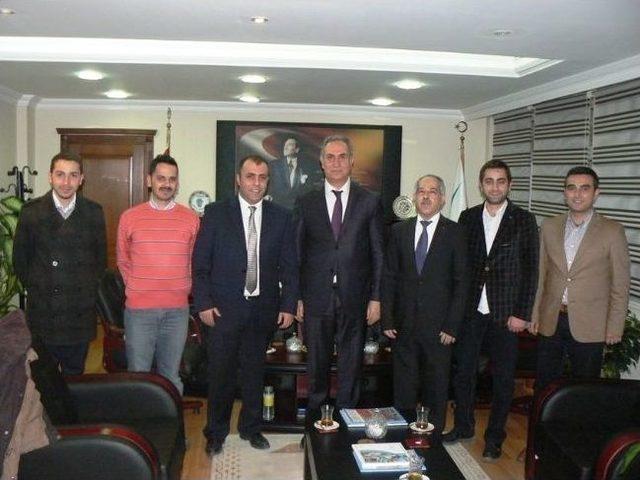 İmo Y&ouml;netiminden &Ccedil;evre Şehircilik Ve Karayolları B&ouml;lge M&uuml;d&uuml;rl&uuml;ğ&uuml;ne Ziyaret 1