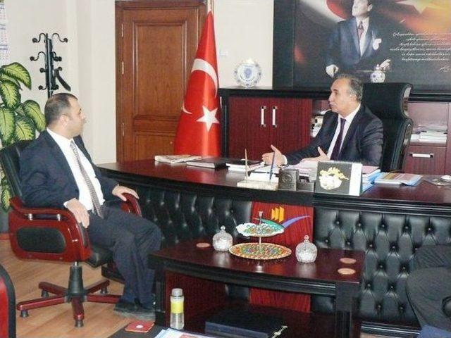 İmo Y&ouml;netiminden &Ccedil;evre Şehircilik Ve Karayolları B&ouml;lge M&uuml;d&uuml;rl&uuml;ğ&uuml;ne Ziyaret 2