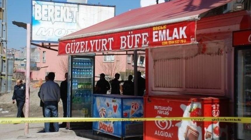 B&uuml;fe İşletmecisi Apartman Kapıcısını Silahla Vurdu