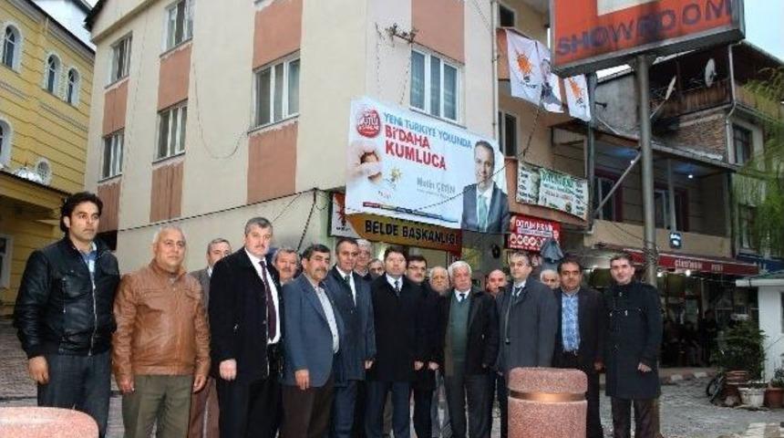 Tun&ccedil; Ve &Ccedil;etin Kumluca&rsquo;da Esnafları Ziyaret Etti