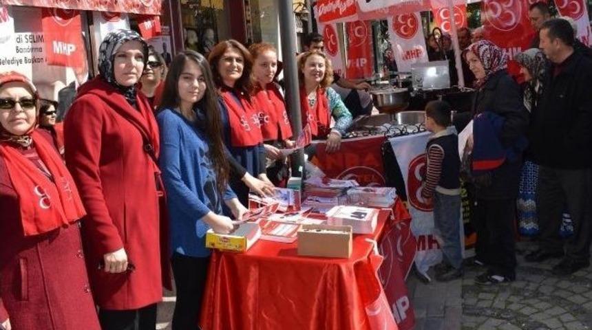 Mhp&rsquo;den &Ccedil;anakkale Şehitleri İ&ccedil;in Lokma Hayrı