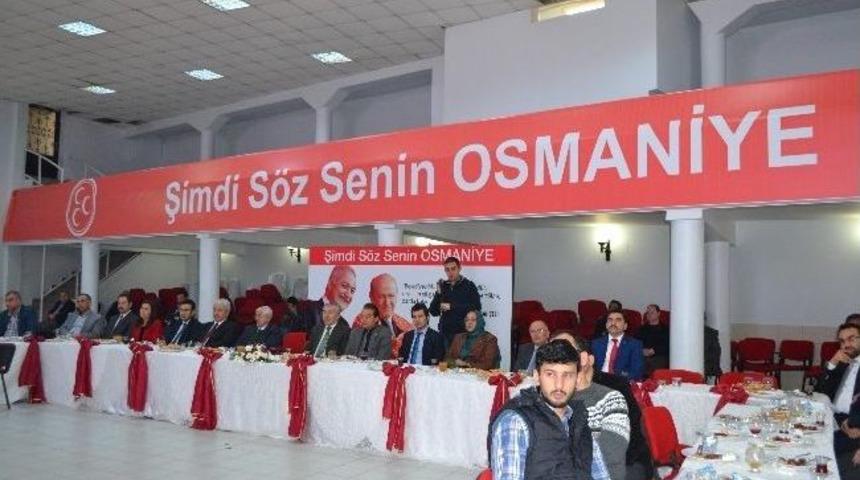 Osmaniye Mhp Belediye Başkan Adayı Kadir Kara, Projelerini Anlattı