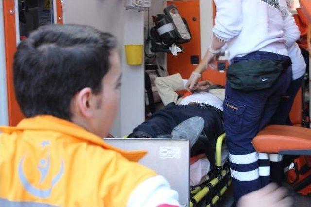 Tramvay Hattında Kaza, 1 Yaralı 1