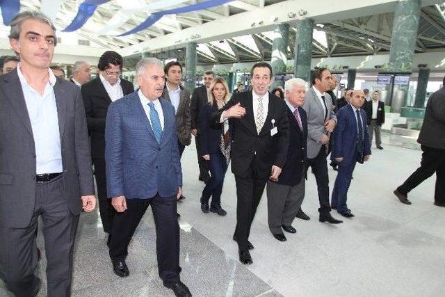 Binali Yıldırım, T&uuml;rkiye&rsquo;nin En B&uuml;y&uuml;k İ&ccedil; Hatlar Terminalini Tanıttı 1