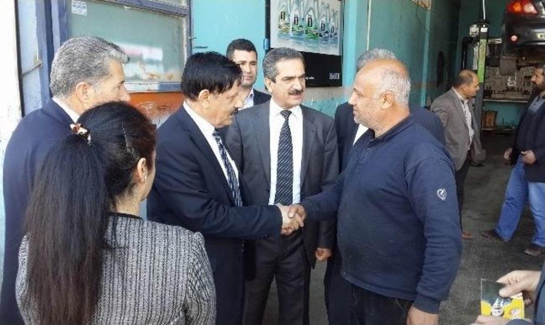 Ak Parti'li G&uuml;neli&rsquo;den Sanayi Esnafına Ziyaret